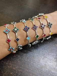 Newly Brass Silver Tone Adjustable Kda 👌