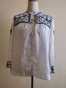 Embroidered Boho Tunic