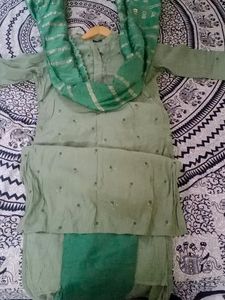 Beautiful Green Kurta Set