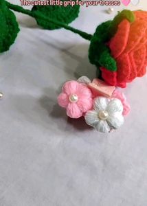 Crochet Small Size Hair Claw 🎀✨