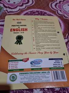 Practice Papers English Of Class 11