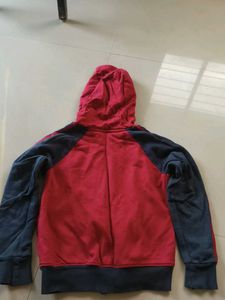 Red &amp; Blue Hoodie Jacket
