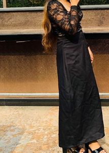 Fluffy Full Length High Waist Skirt