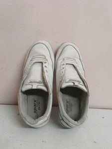 Sparx White Sneakers