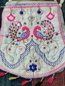 Embroidered Sling Bag