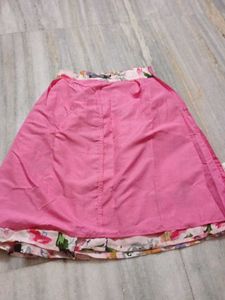 Floral Print Skirt