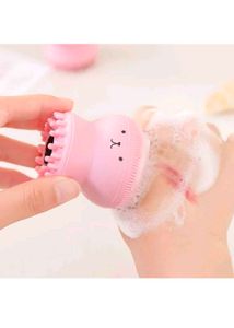 Cute Silicone Face Scrubber (Octopus Shape)