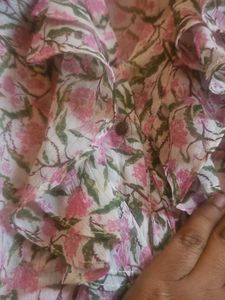 ✨ Zara Ruffle Sheer Shirt – Elegant &amp; Effortless ✨