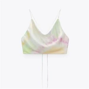 ZARA Satin Backless Top