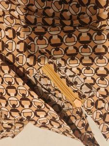 Vintage Patterned Long Sleeve Dress