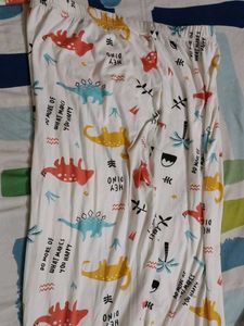 Dinosaur Print T-shirt and pajama