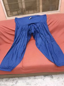 GentlyUsed BlueFlower Print 2-Kurti &amp; PatialaBotto