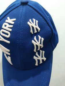 Stylish New York Embroidered Cap for Men – Blue Ed