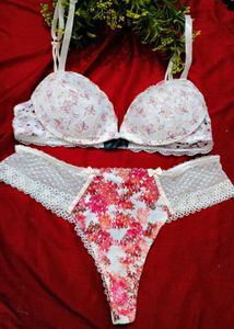 Floral Lingerie Set