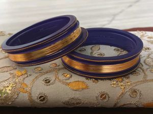 Blue &amp; Gold Bangles