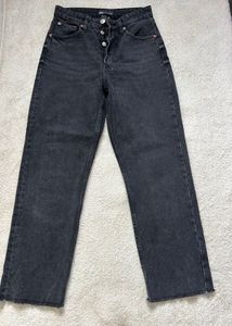 Zara Button Up Mom Jeans