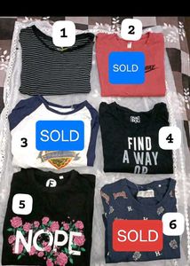 💌PACK OF 6 TSHIRTS 🍓