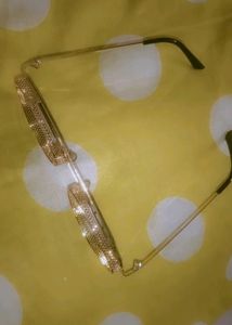 Gold Aviator Sunglasses
