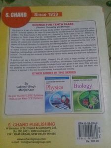 Class 10th Chemistry Book S. Chand