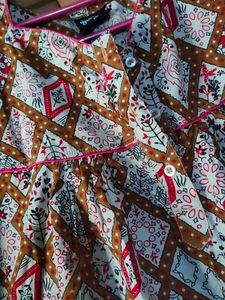 Vintage Batik Print Nighties Pack Of Four(4)