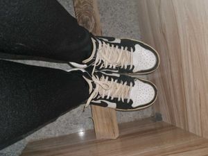 OG Nike Jordan 1 Low Black&amp;White Sneakers Shoes