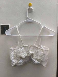 White Crop Top
