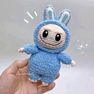 Handmade Crochet Labubu