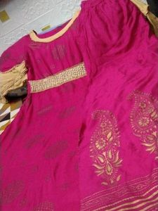 Very Low Price Anarkali Gown With Palazzo 😍