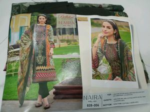 Original lawn Embroidered pakistani suit..