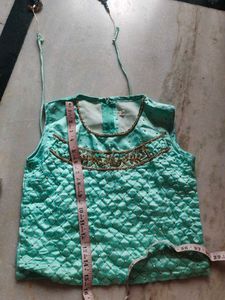 Beautiful - GreenAqua Dress For Childern