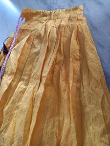 Yellow Ethnic Skirt
