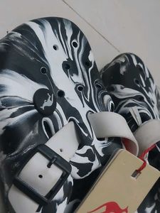 Black and white Crocks