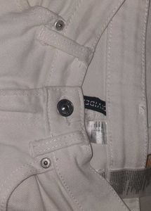 H&amp;M Wide Leg White Jeans