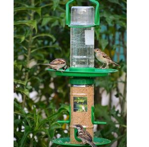 New Bird Food/Water Feeder