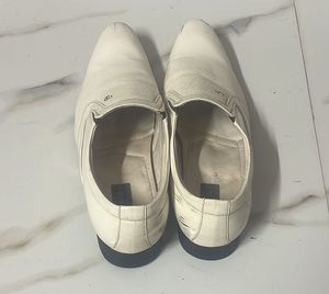 Stylish White Slip-On Casual Shoes for Men