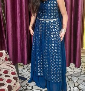 Elegant Blue Kurta Set