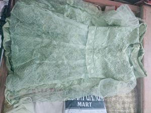 New Kids Gown Lehnga Full Net Work