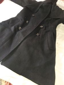 bLack long coat