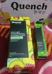 Combo Of Quench Botanics Mist& Avacado Moisturizer