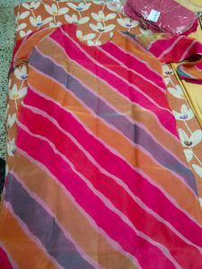 Colorful Embroidered Salwar Kameez Suit(stitched)