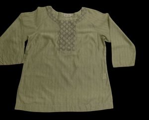 Fabindia Elegant Embroidered Top