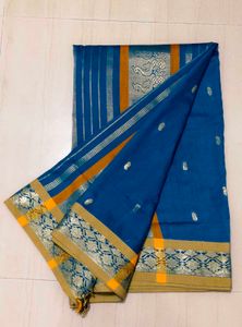 Elegant Blue Saree