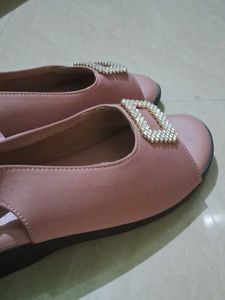 Cute Pink Slingback Sandals