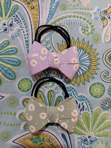 Combo Daisy Bow Rubber Bands🌻🌼🌻