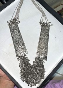 Statement Silver Necklace