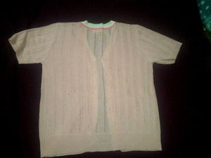 Light Pink Half Sleeves Sweater