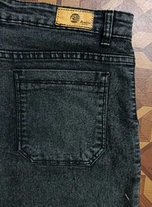 Charcoal Grey Cargo Jeans