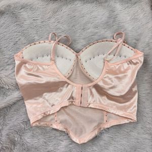 aesthetic pink corset