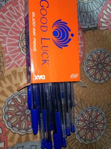 DAX BLUE BALL PEN SET OF 20 PENS