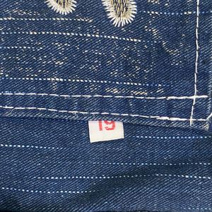 Denim Jacket with Fleece Collar